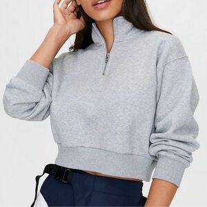 TNA COZY PERFECT CROPPED FLEECE